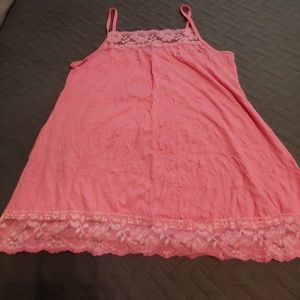 Hot pink cami